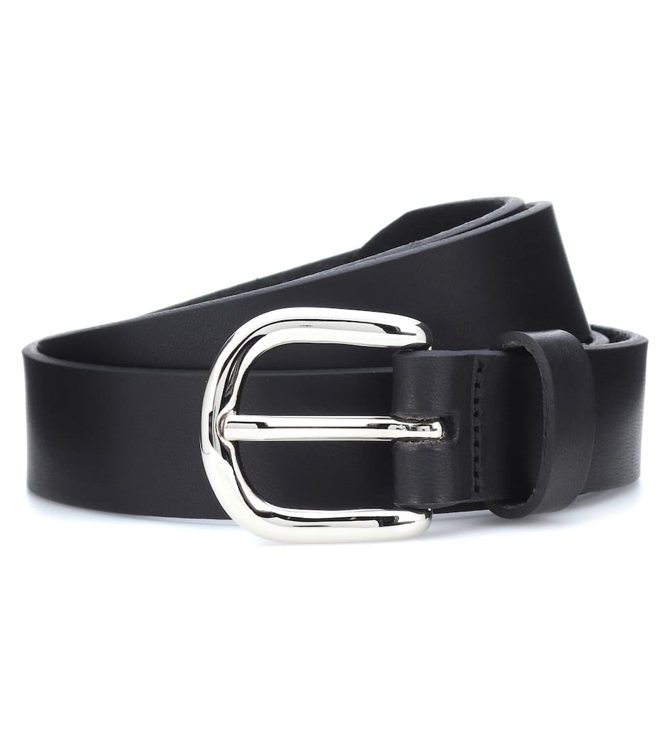 Slim Braided Leather Belt - Crush Concept