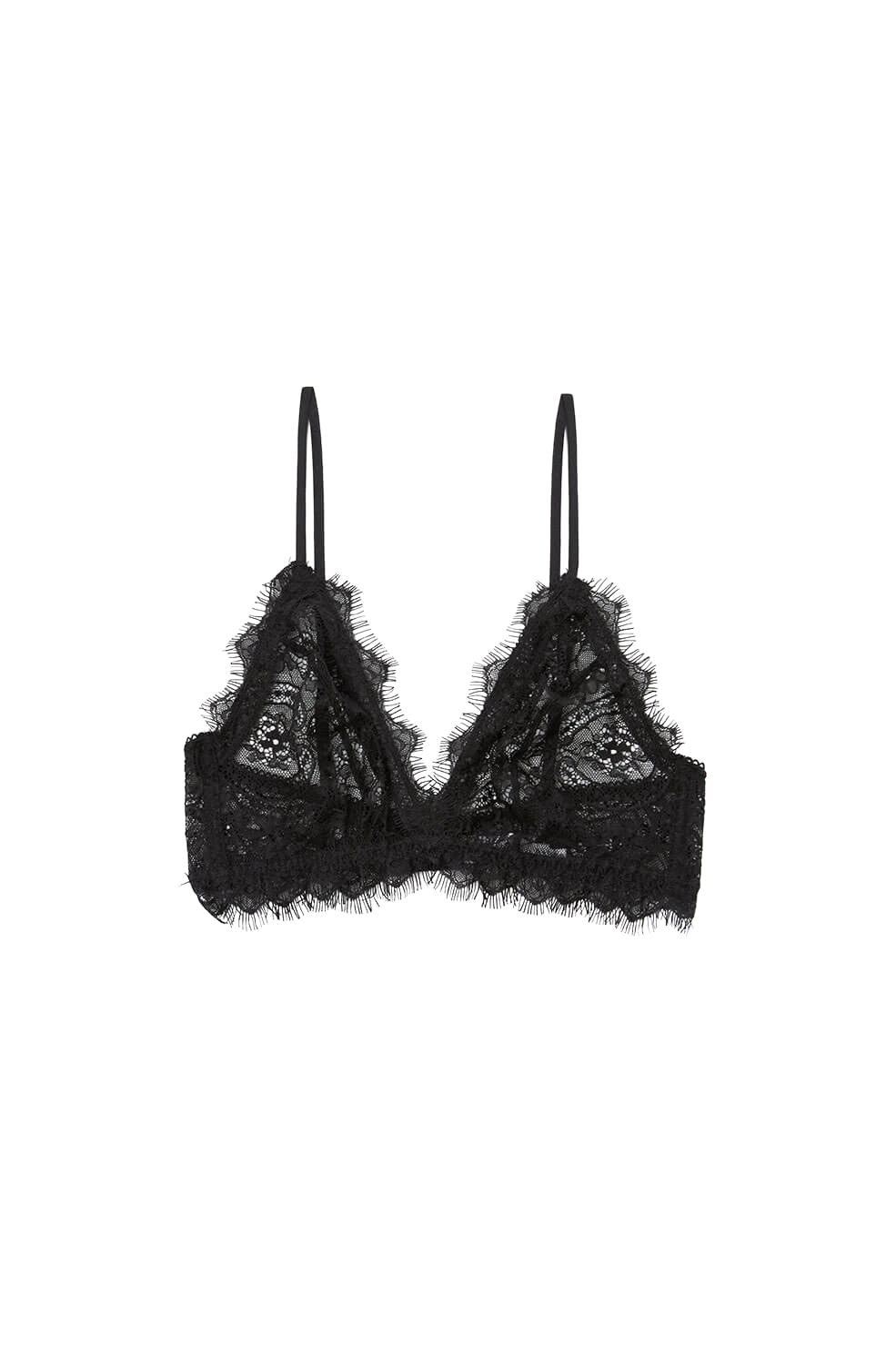 LACE BRA WITH TRIM Black Crush Concept