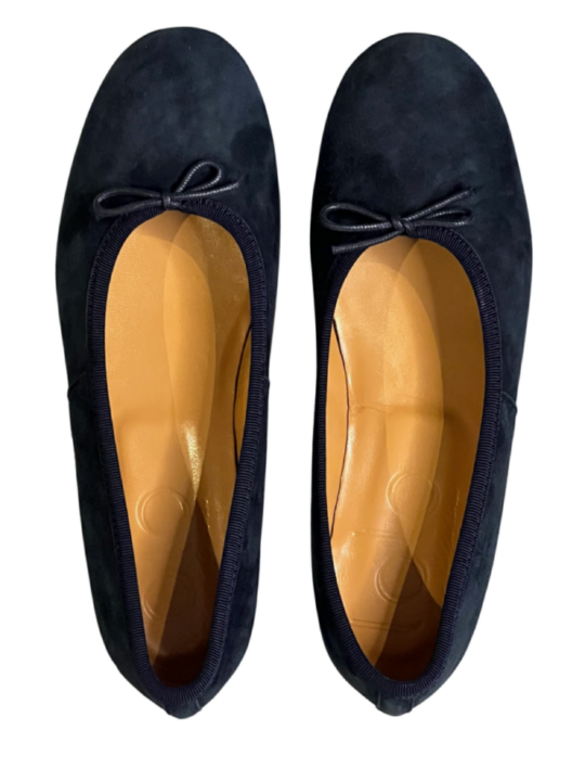 Navy ballerina discount