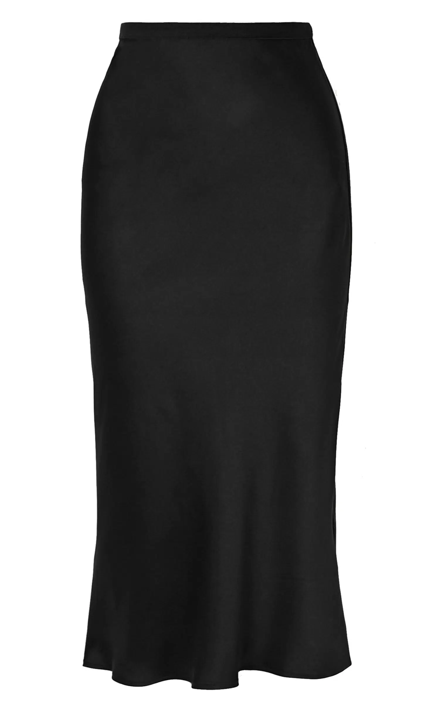 Bar silk skirt | Black - Crush Concept