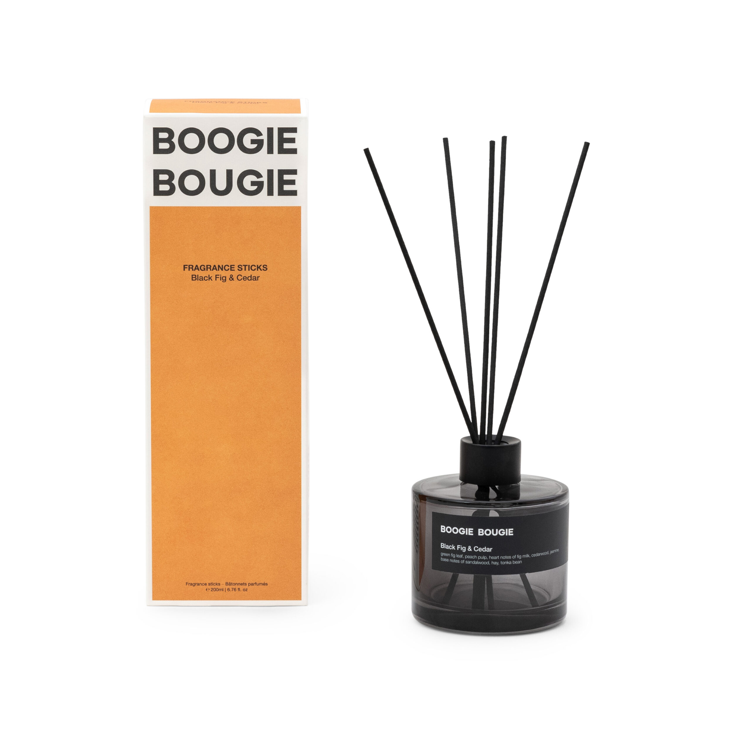 Black Fig & Cedar Fragrance Sticks