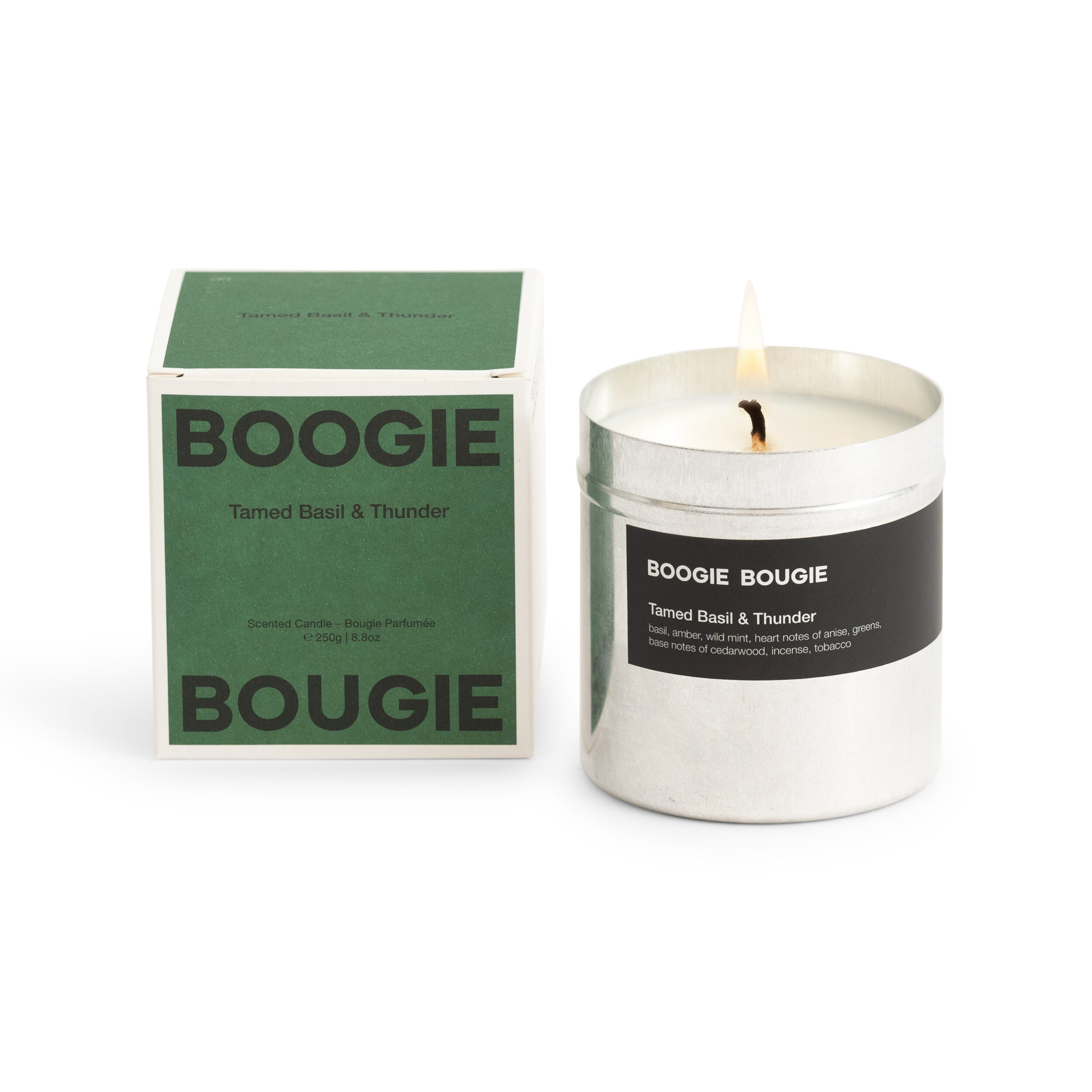 Tamed Basil & Thunder candle